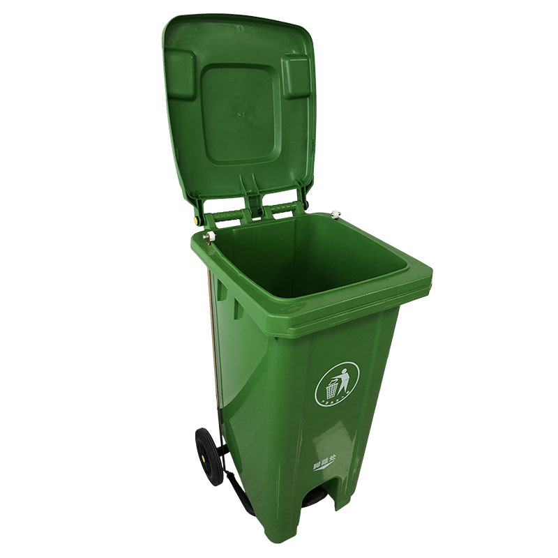 Pedal trash can 120L