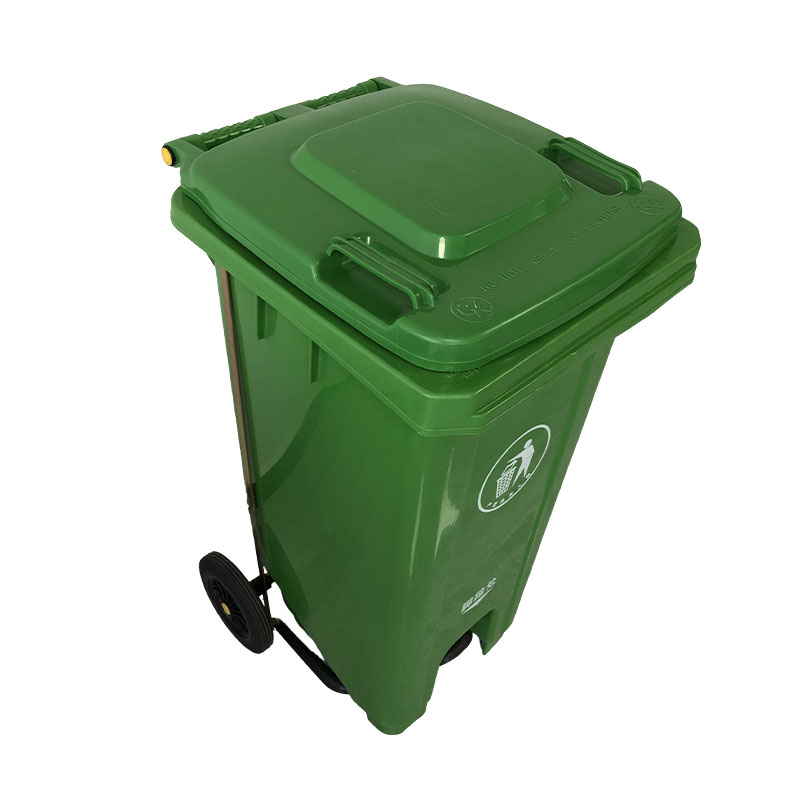 Pedal trash can 120L