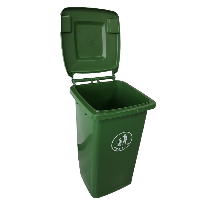 Plastic trash can 100L